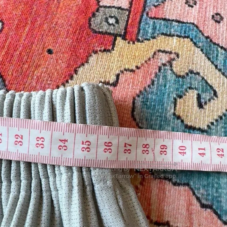 Issey Miyake Issey Miyake Light Gray Ruched Pants Size 30" / US 8 / IT 44 - 5 Thumbnail