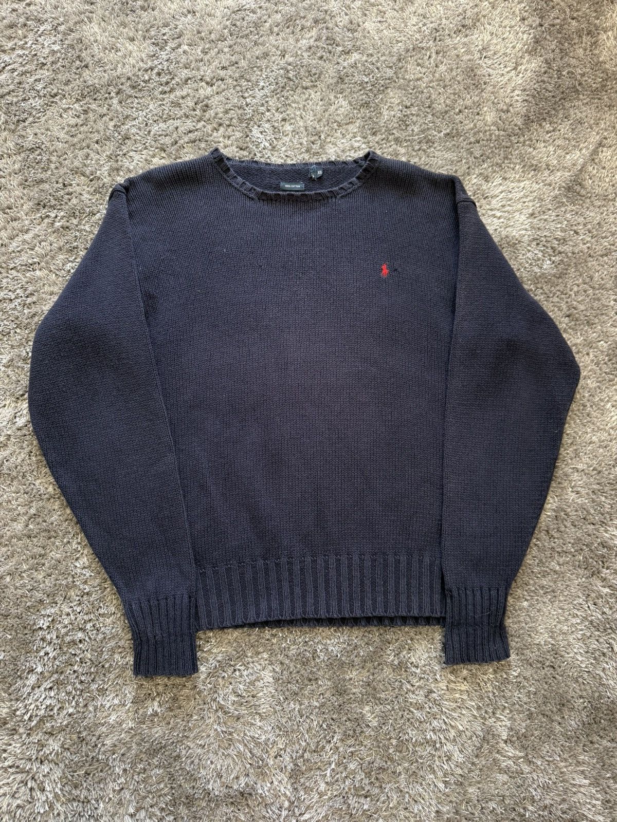 Polo Ralph Lauren Crazy Vintage 90s Polo Ralph Knitwear Size US XL / EU 56 / 4 - 1 Thumbnail