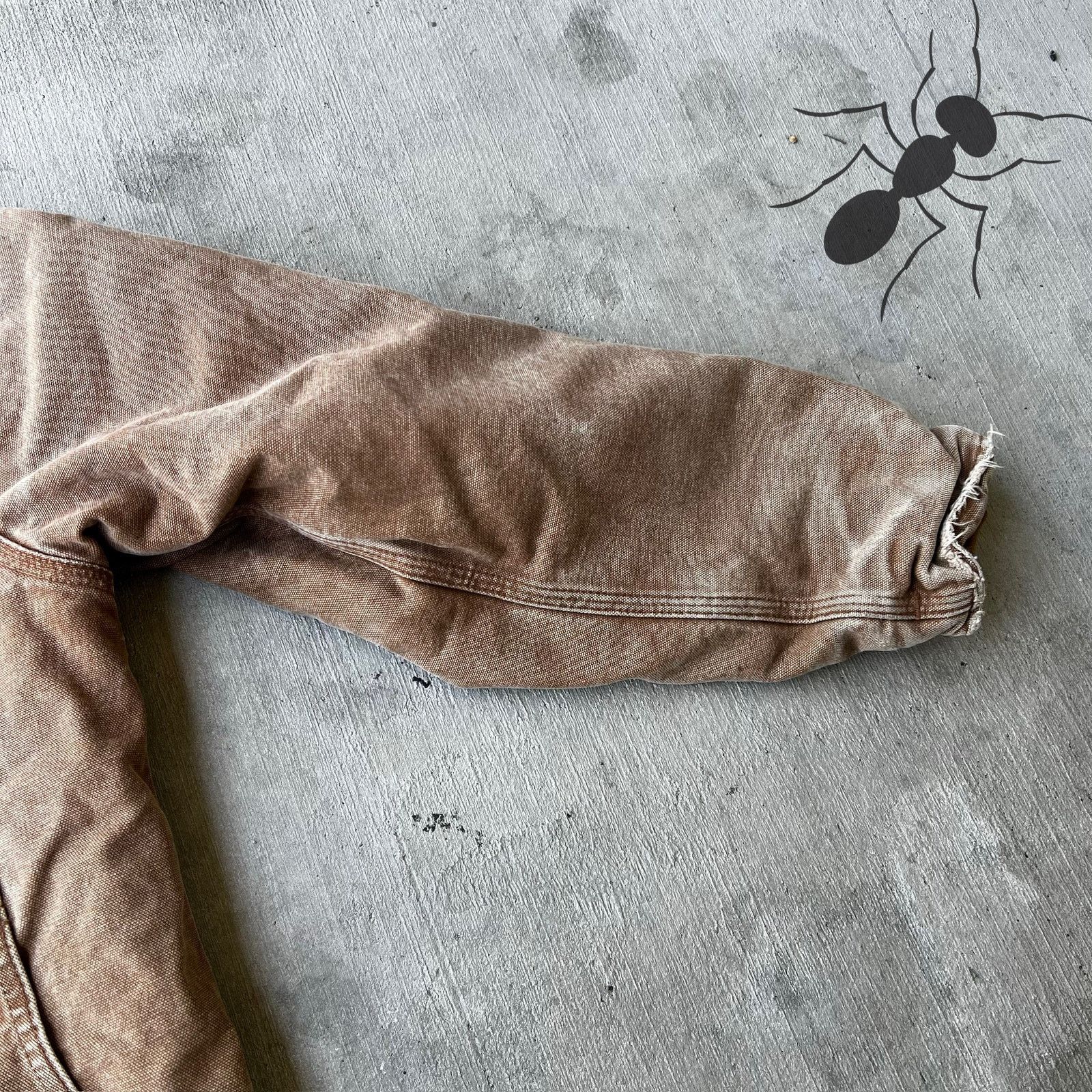 Carhartt × Vintage Carhartt YOUTH brown arctic work wear jacket Size US XS / EU 42 / 0 - 8 Thumbnail