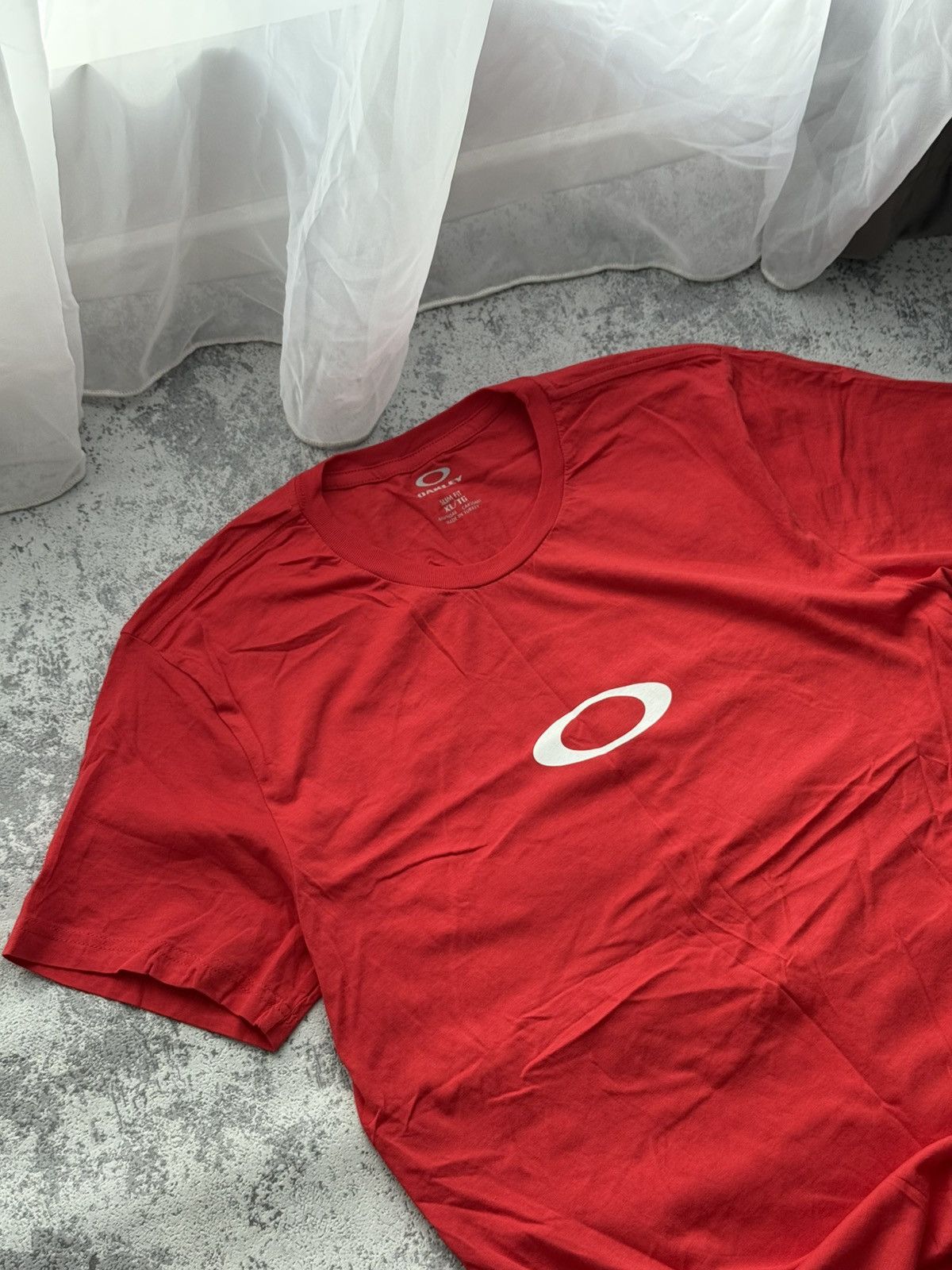 Oakley Oakley Centr Logo Slim Fit T-Shirt Size US XL / EU 56 / 4 - 6 Thumbnail