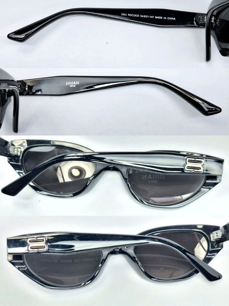 Other JIIIIAN 1992 EMU ROCOCO Cat-Eye Glasses Frame Geek Chic Size ONE SIZE - 4 Thumbnail