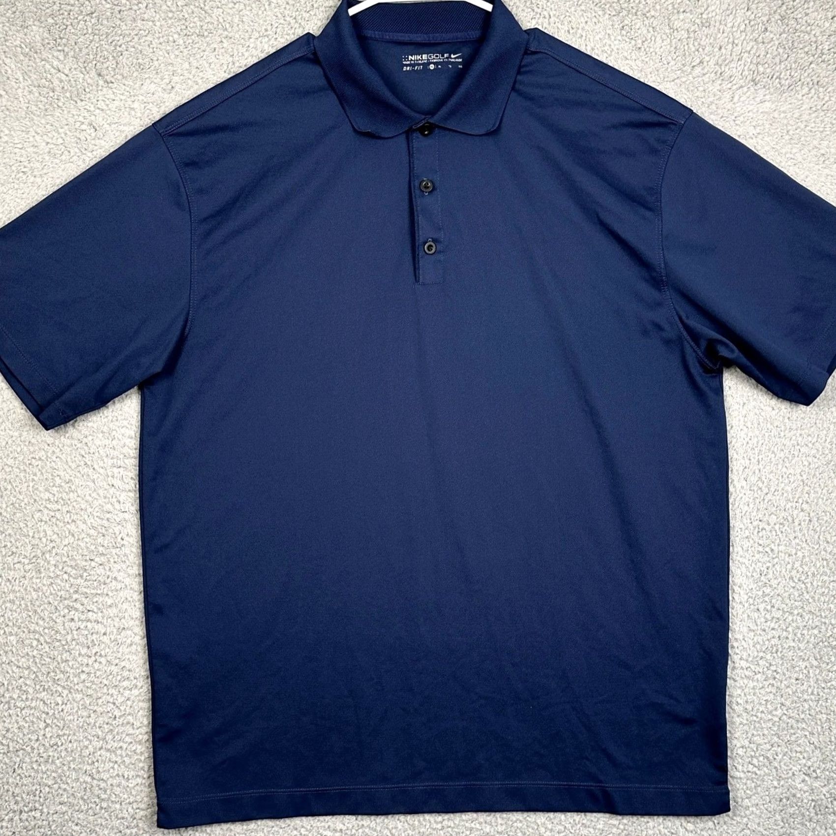 Nike Nike Golf Dri-Fit Polo Men XL Blue Short Sleeve Shirt Sportswear Activewear Casual Golf Rugby Shirt Size US XL / EU 56 / 4 - 3 Thumbnail