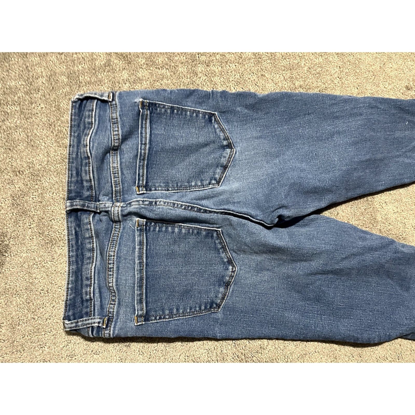 Gap GAP High Rise Universal Legging Jeans Size 4/27 Distressed Size 27" / US 4 / IT 40 - 4 Thumbnail