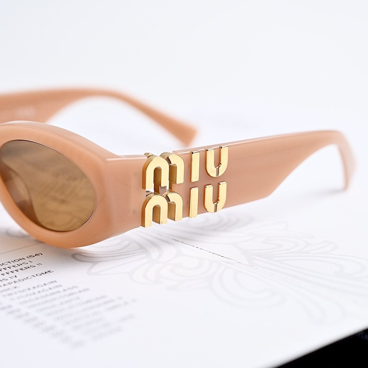 Miu Miu MIU MIU 0MU 11WS SUNGLASSES Size ONE SIZE - 3 Thumbnail