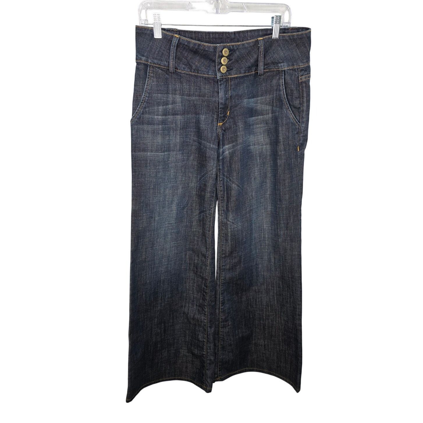 Hudson Women's Wide Leg Trouser Jeans Size 31 Y2KStreetwear