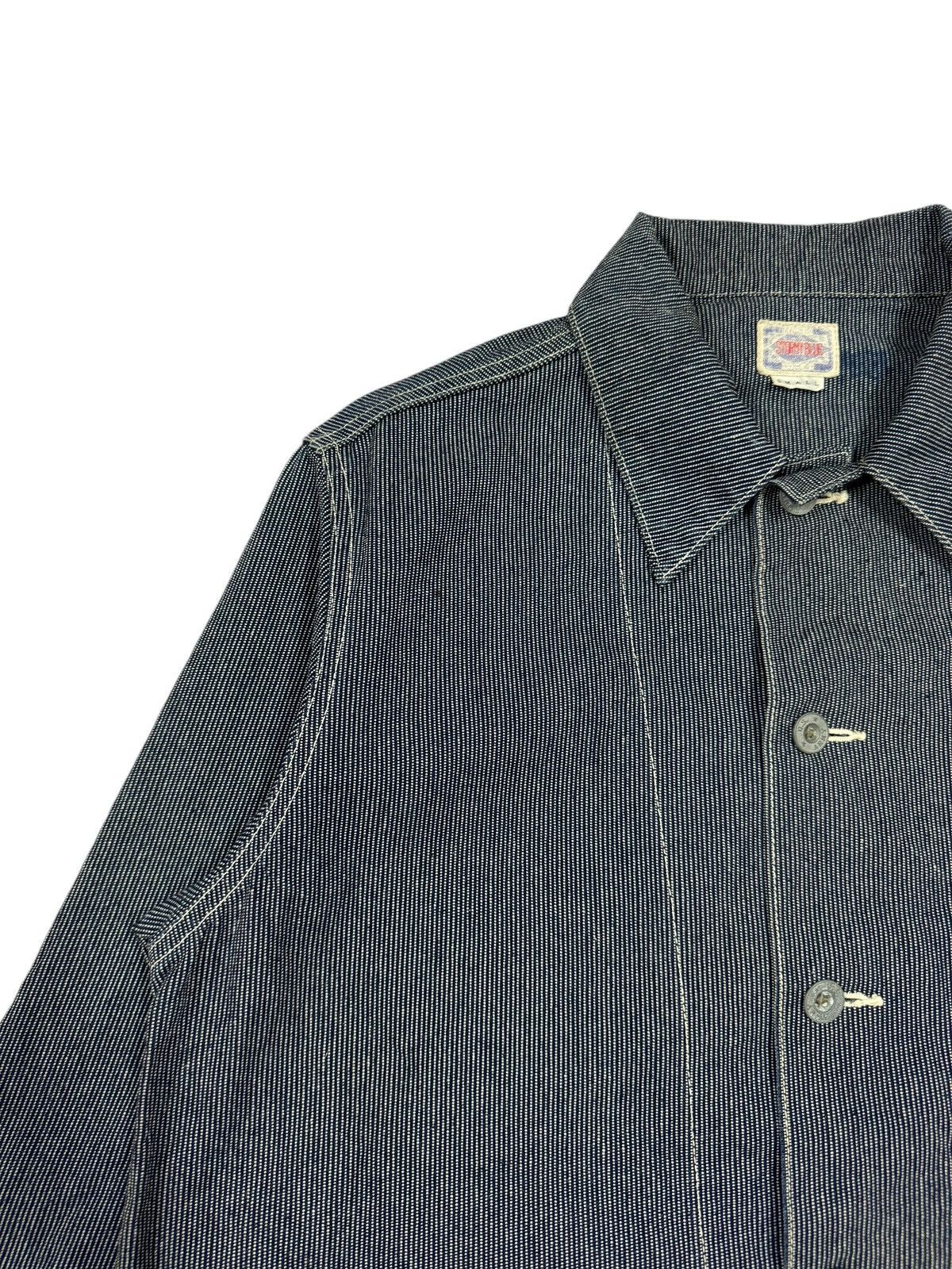 Mister Freedom Made By Stormy Blue Pherrows Usn Chore Jacket Size US S / EU 44-46 / 1 - 7 Thumbnail