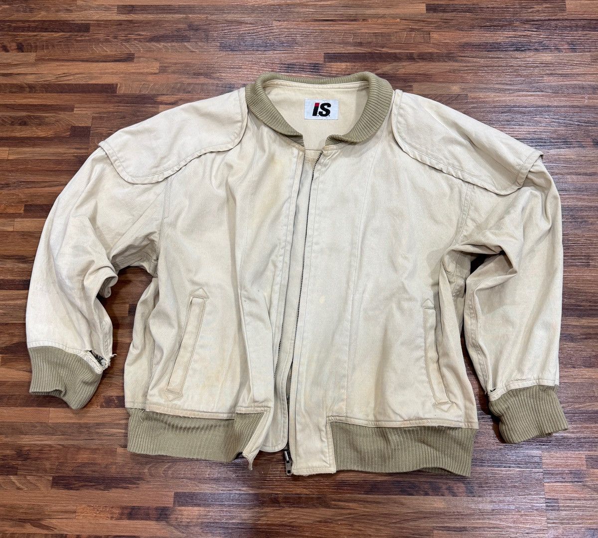 Issey Miyake Issey Miyake 84 85 vintage Chisato Tsumori bomber jacket Size US L / EU 52-54 / 3 - 2 Thumbnail