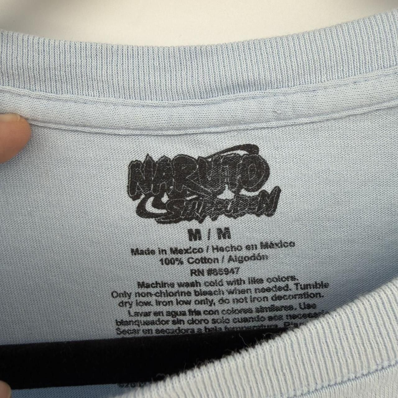 The Unbranded Brand Naruto Shippuden Shirt Mens Size M Blue Anime Ichiraku Ramen Size US M / EU 48-50 / 2 - 4 Thumbnail