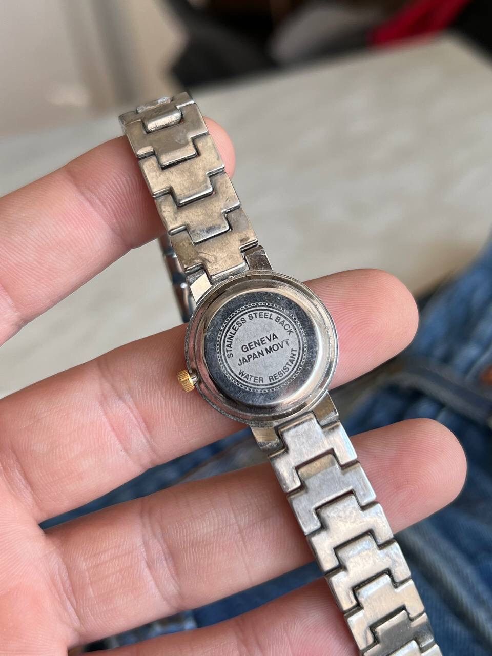 Japanese Brand × Vintage Retro GOOD FUNCTION GENEVA Quartz Watch. Japan Engine rare Size ONE SIZE - 3 Thumbnail