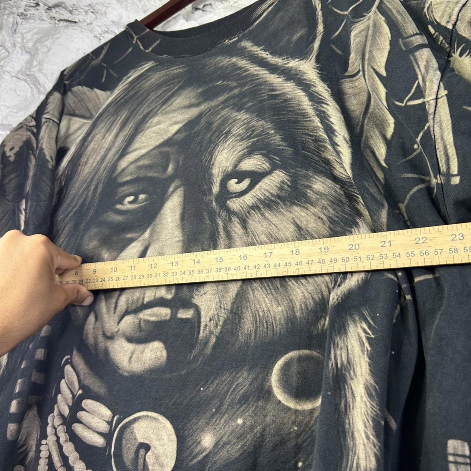 Liquid Blue 1996 Liquid Blue Native American All Over Print Tee Size XL Size US XL / EU 56 / 4 - 7 Thumbnail