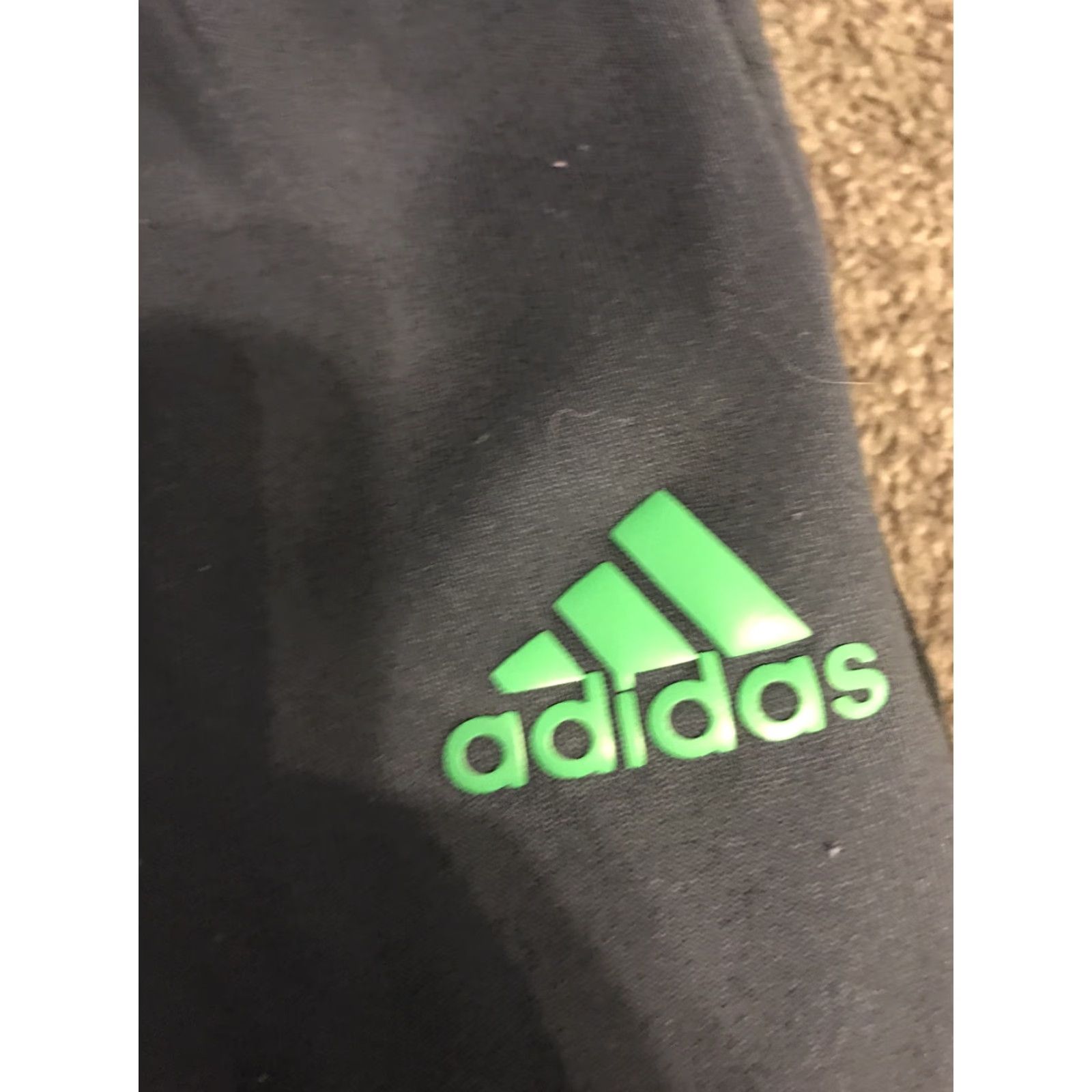 Adidas Women's Adidas Jogger Pants Gray Green Polyester M Size 32" / US 10 / IT 46 - 3 Thumbnail