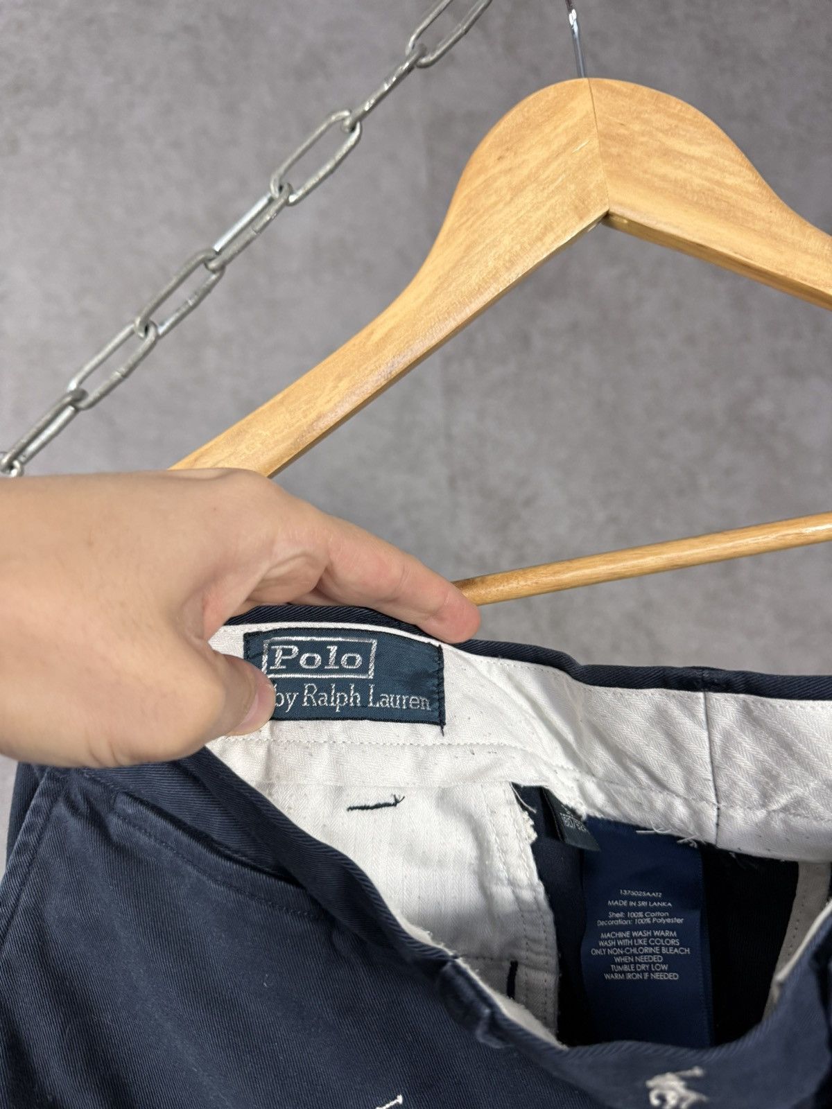 Polo Ralph Lauren Polo Ralph Lauren designer monogram shorts Size US 34 / EU 50 - 4 Thumbnail