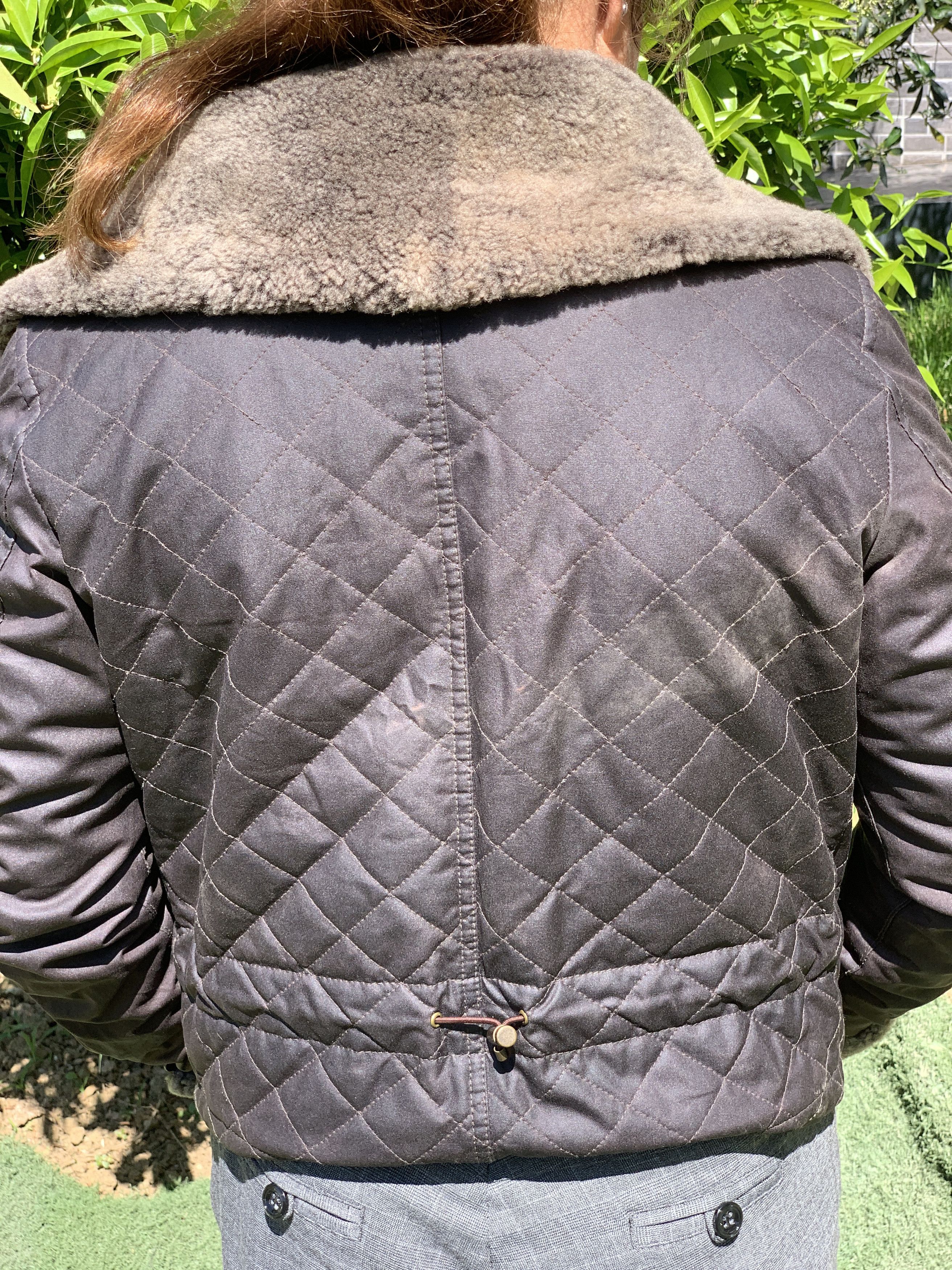 Belstaff Wax 85 Anniversary Gold Label Light Fur Size 40 S
