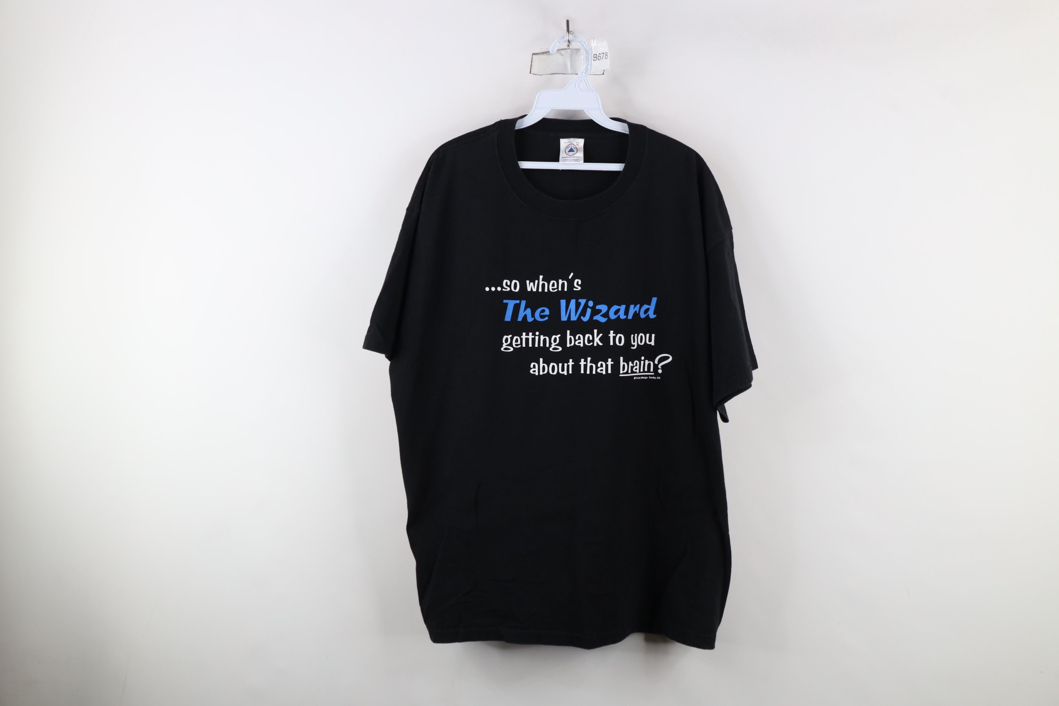 Vintage Vintage 90s Wizard of Oz Funny Scarecrow T-Shirt Cotton Size US XL / EU 56 / 4 - 1 Thumbnail
