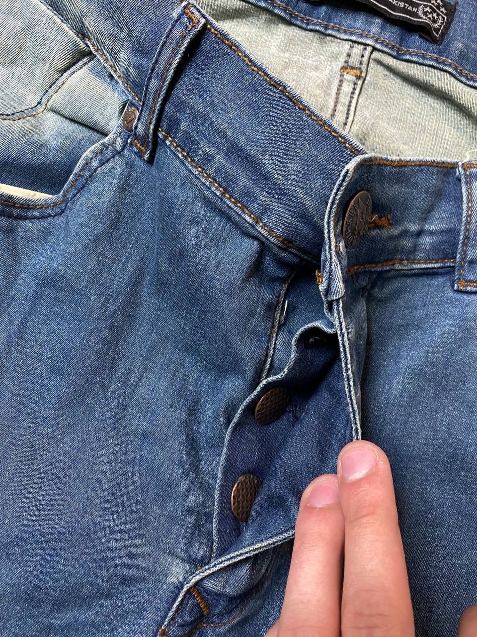 Diesel × Vintage Diesel Vintage Distressed Denim Jeans Y2K Size US 34 / EU 50 - 10 Thumbnail
