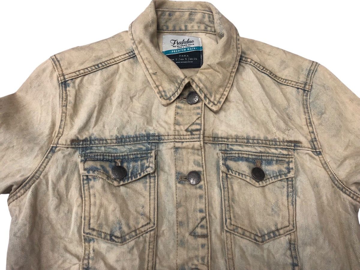 Japanese Brand × Zara Zara denim jacket Size XS / US 0-2 / IT 36-38 - 3 Thumbnail