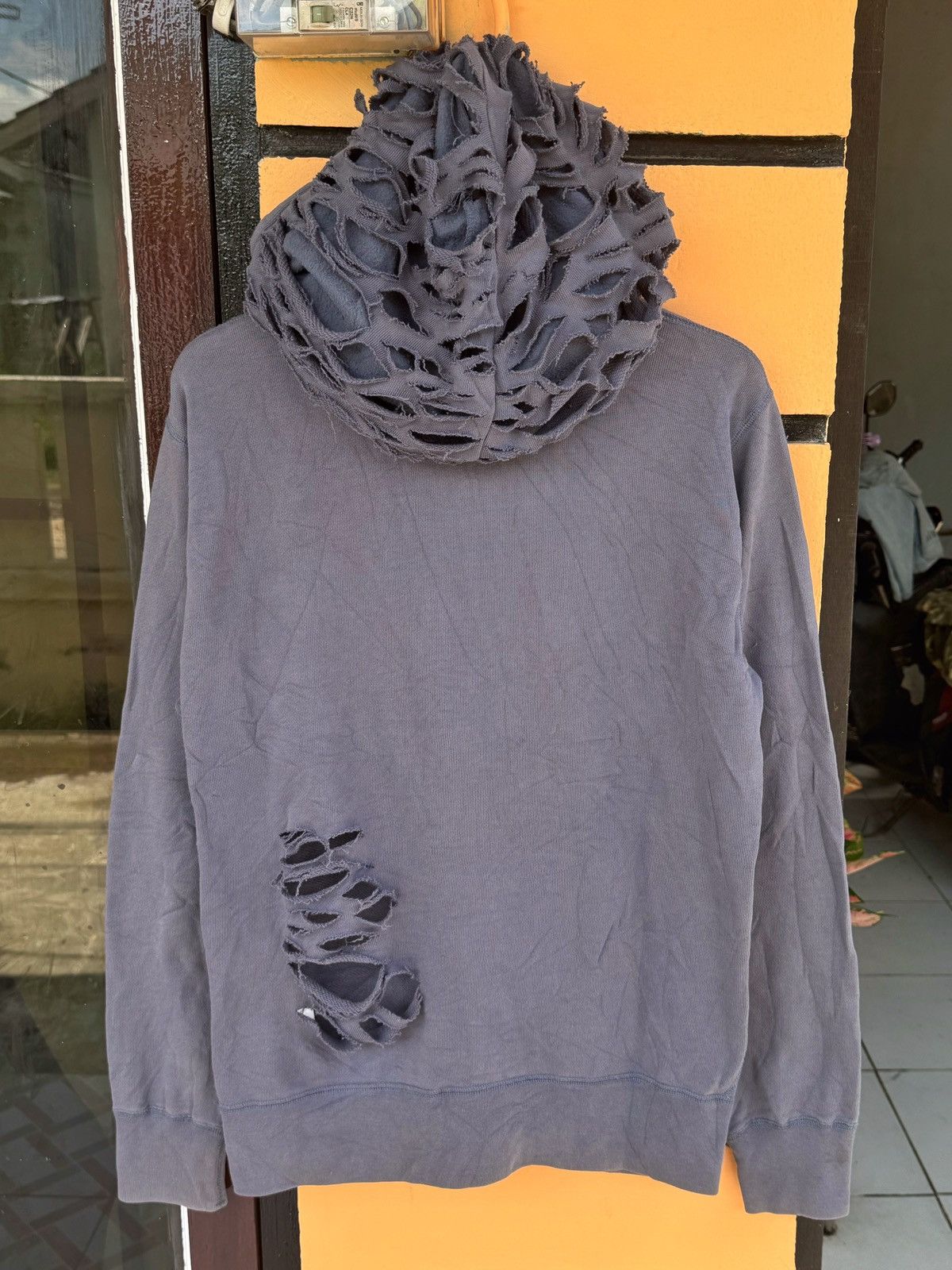 Hysteric Glamour × If Six Was Nine × Japanese Brand Distressed Hoodie Uniqlo lgb ifsix style Size US L / EU 52-54 / 3 - 3 Thumbnail