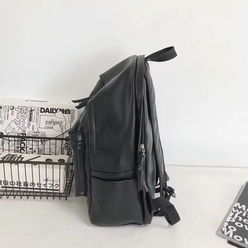Leather Soft Leather Backpack Size ONE SIZE - 3 Thumbnail