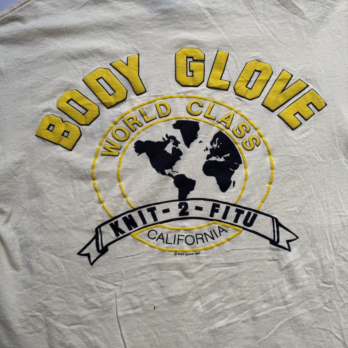 Body Glove × Vintage Vintage 80’s Body Glove World Class T-Shirt Size US XL / EU 56 / 4 - 6 Thumbnail