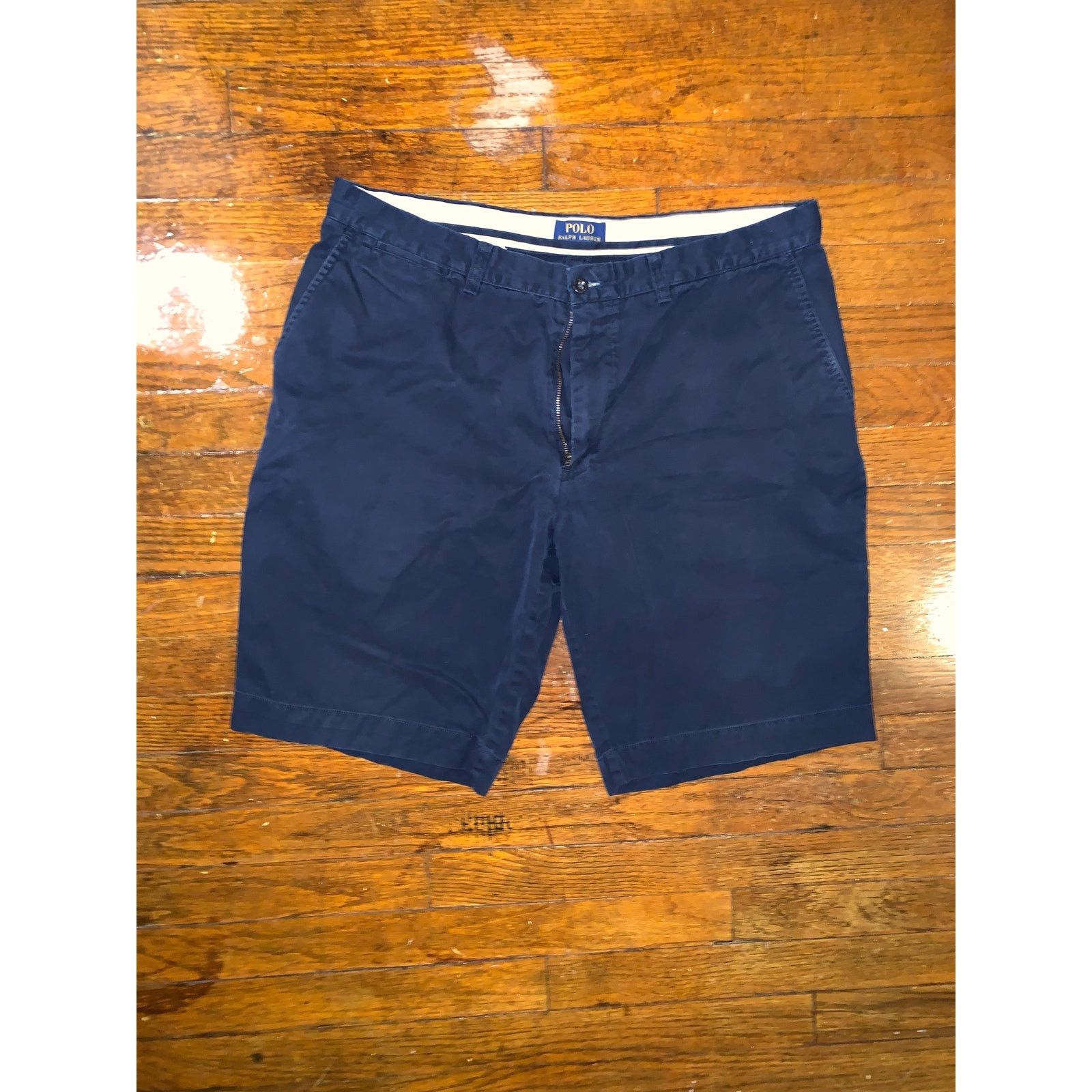 Polo Ralph Lauren Polo Ralph Lauren Navy Blue Chino Shorts Men’s Size 36 Size US 36 / EU 52 - 1 Thumbnail