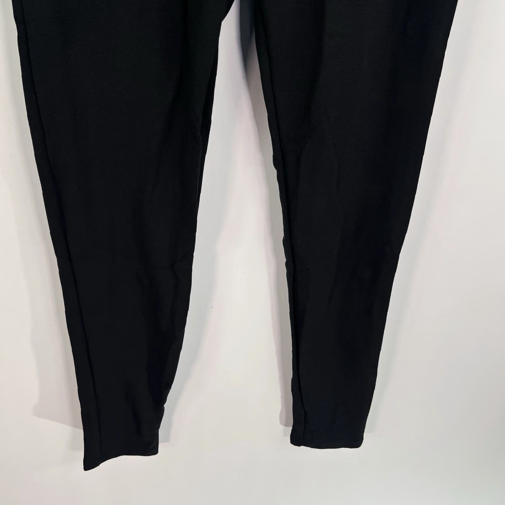Vintage A New Day Seamless Leggings Womens Size S Black High-Rise Athleisure 30" Inseam Size 28" / US 6 / IT 42 - 3 Thumbnail