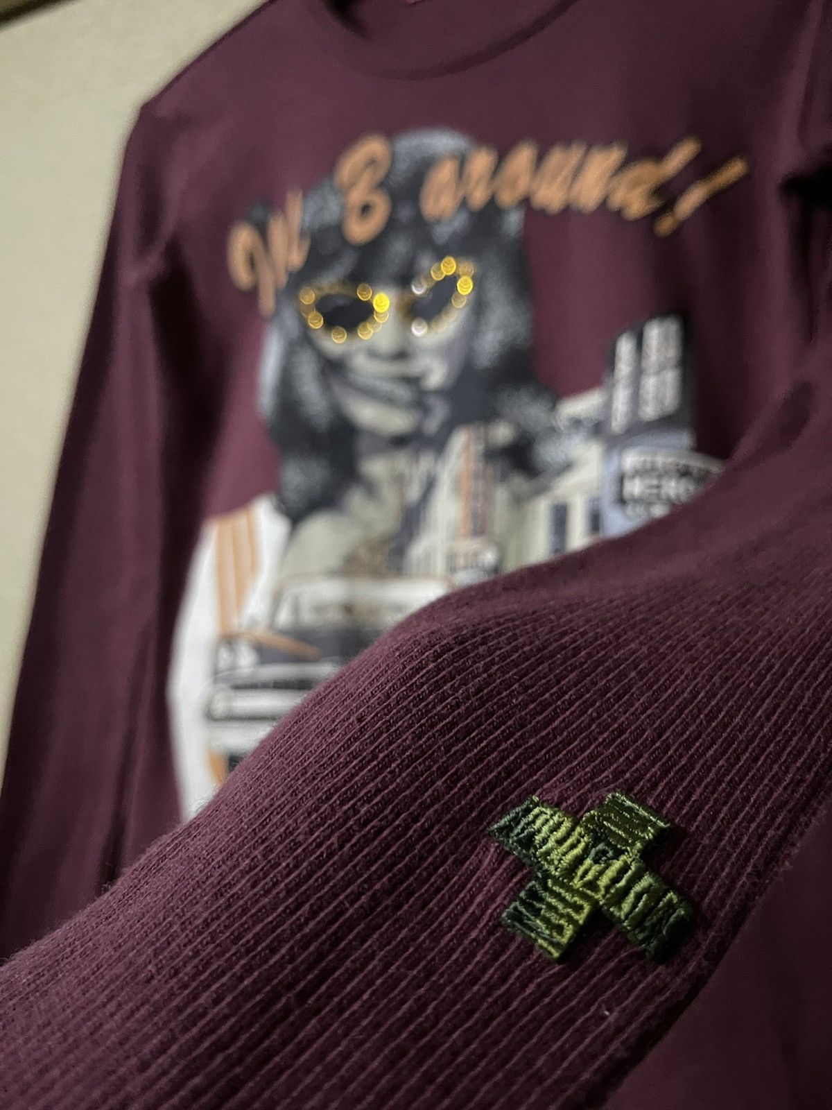 Jean Charles De Castelbajac Castelbajac "I'll B Around" Classic Graphic Longsleeve Size M / US 6-8 / IT 42-44 - 6 Thumbnail