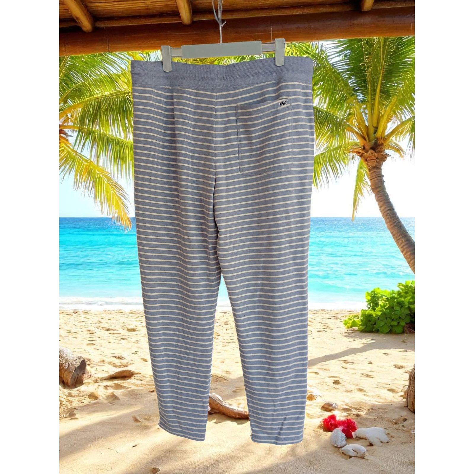 Vineyard Vines NWOT - Vineyard Vines Blue Striped Lounge Pants - Size Large Size 34" / US 12 / IT 48 - 3 Thumbnail