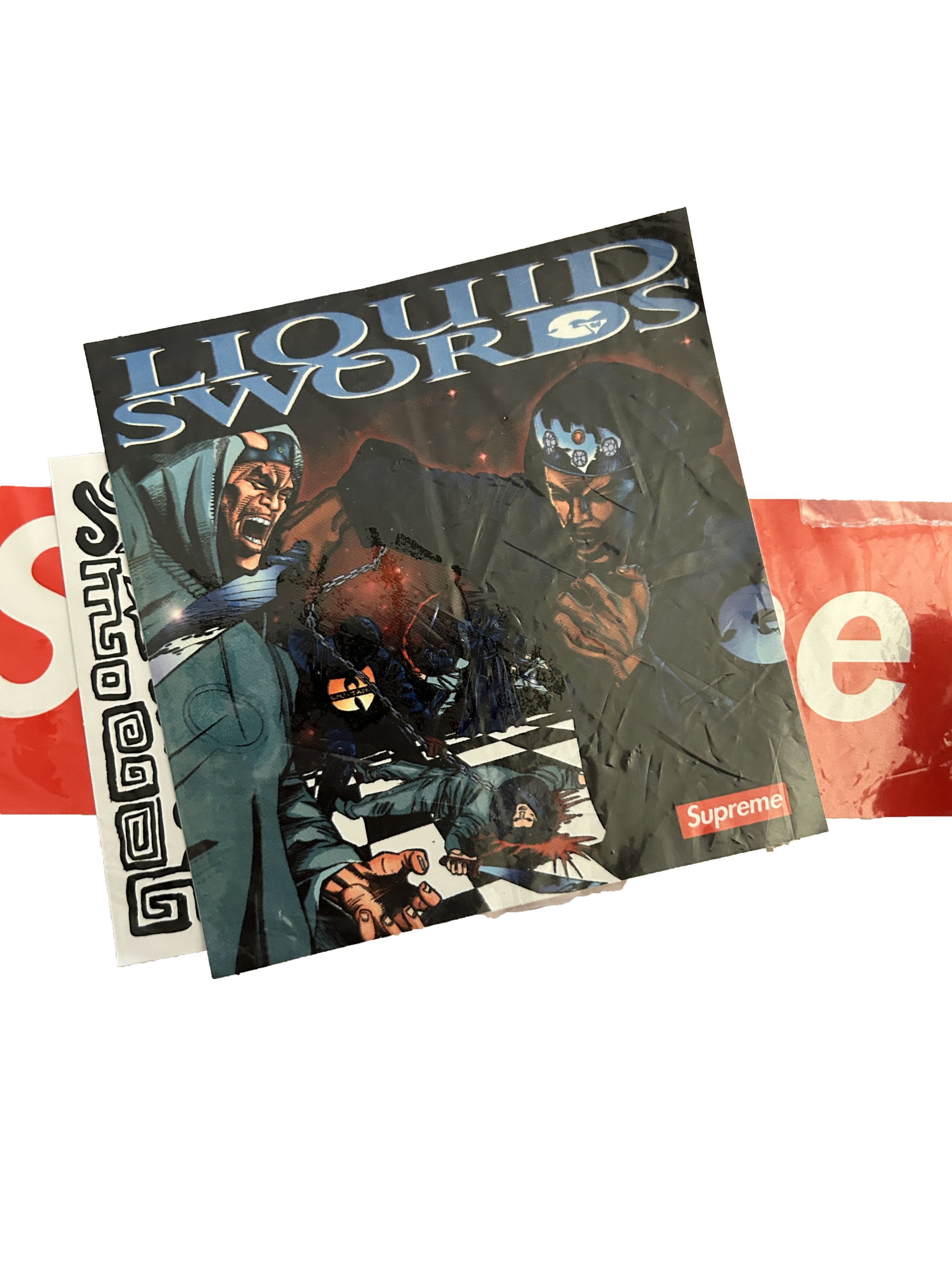Supreme Liquid Swords Sticker Pack FW18 GZA Wu-Tang Album Art Size ONE SIZE - 1 Preview