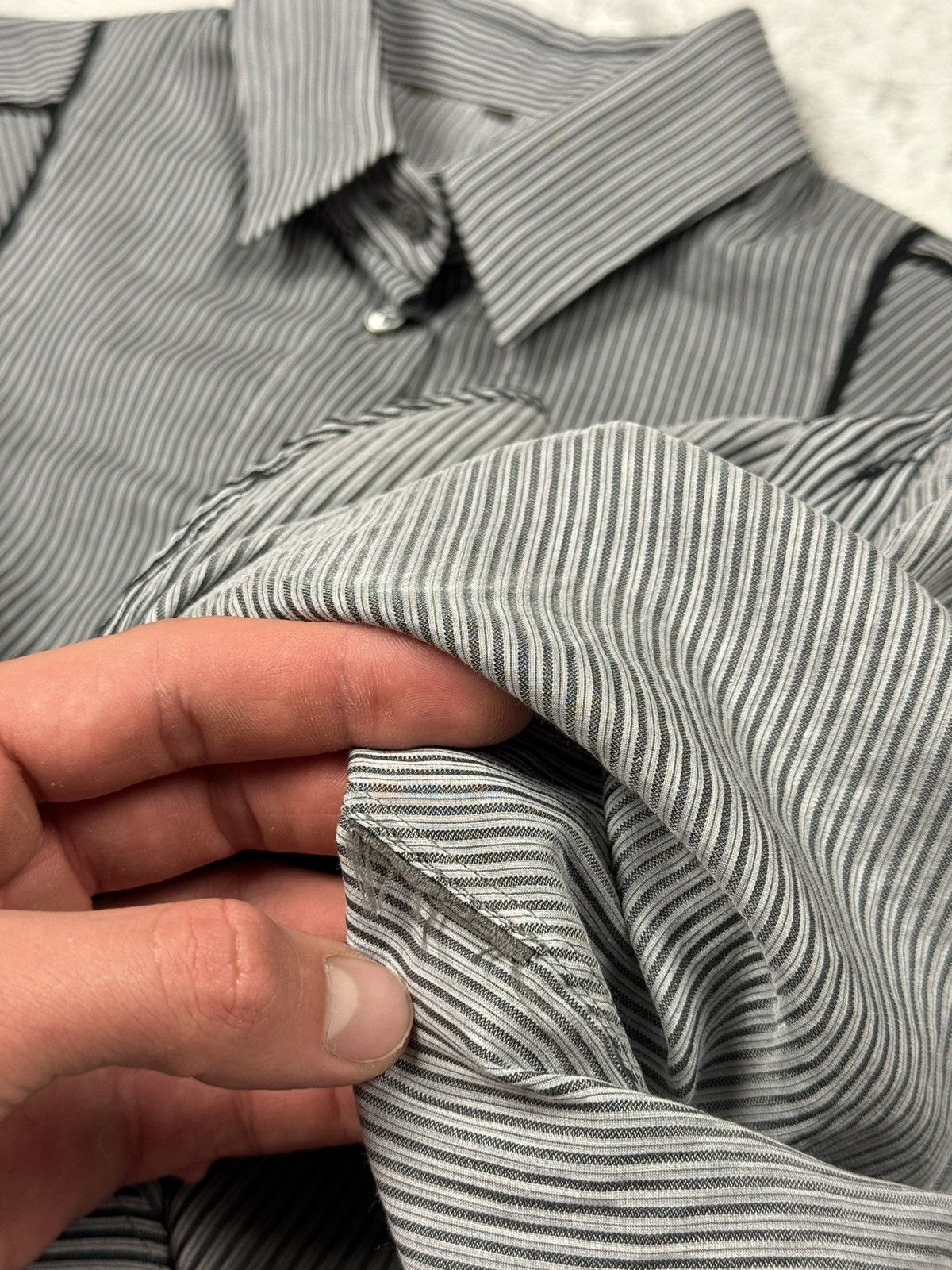 Loro Piana Loro Piana Silk Shirt Button Up Size Description Size S / US 4 / IT 40 - 16 Thumbnail
