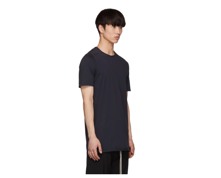 Rick Owens Rick Owens RO men's black classic tee, in stock Size US XL / EU 56 / 4 - 3 Thumbnail
