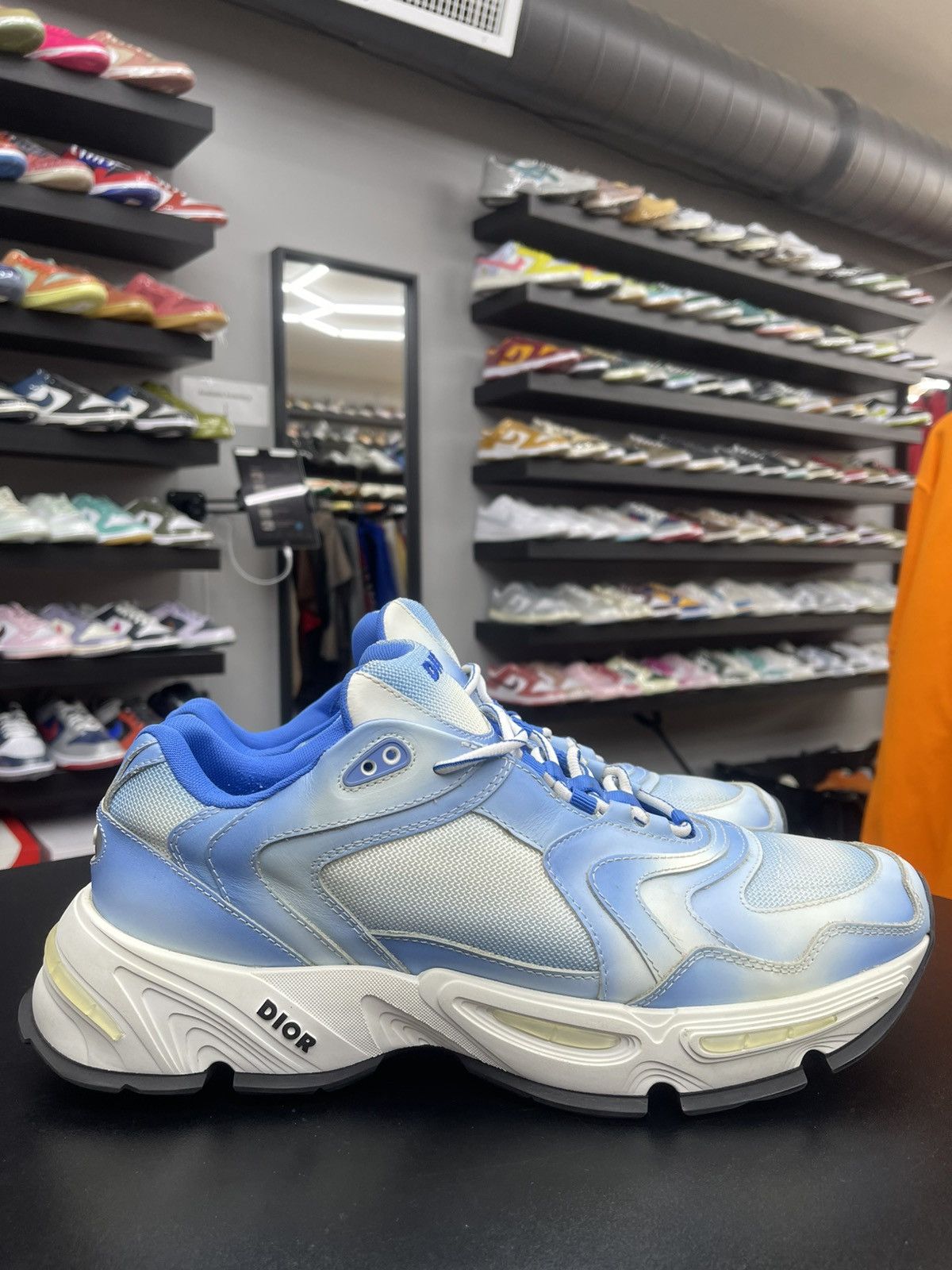 Dior Size 15US/48EU - Dior CD1 Sky Blue Retail 1,100 Size US 15 / EU 48 - 3 Thumbnail