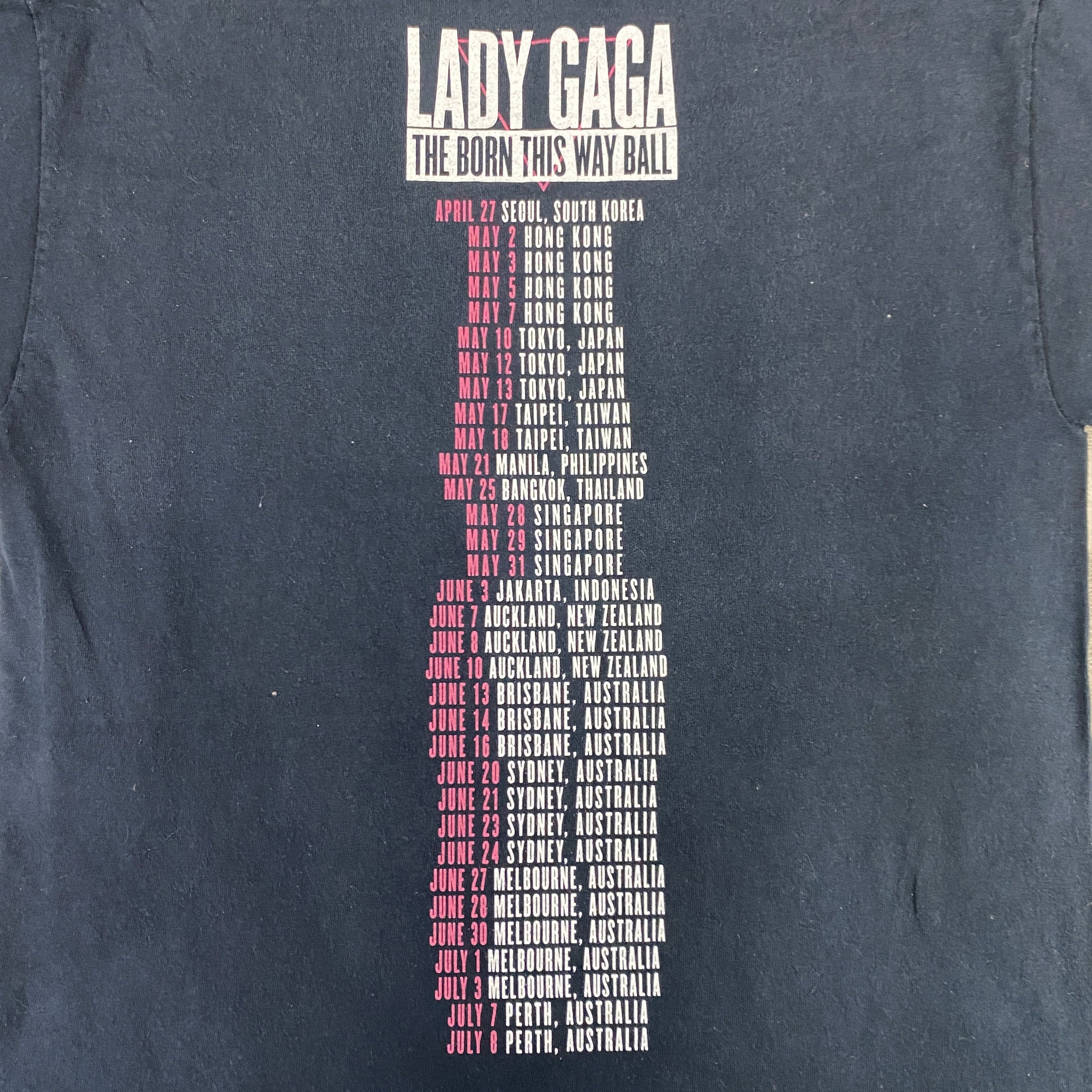 Band Tees LADY GAGA American Singer Rock Tshirt - I090 Size US M / EU 48-50 / 2 - 7 Thumbnail