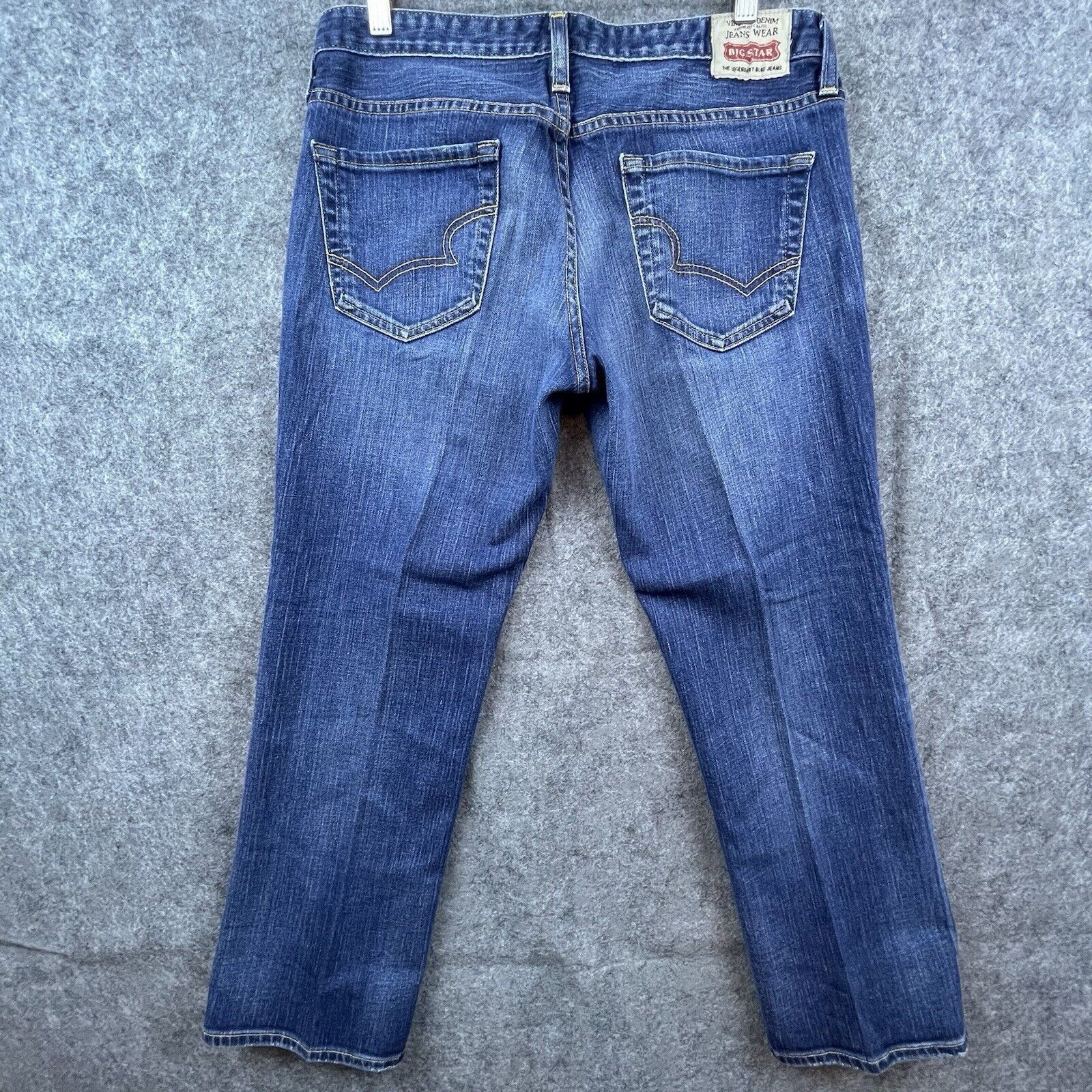 Big Star Big Star Jeans Womens 30 Rikki Low Rise Straight Cropped USA Size 30" / US 8 / IT 44 - 2 Thumbnail