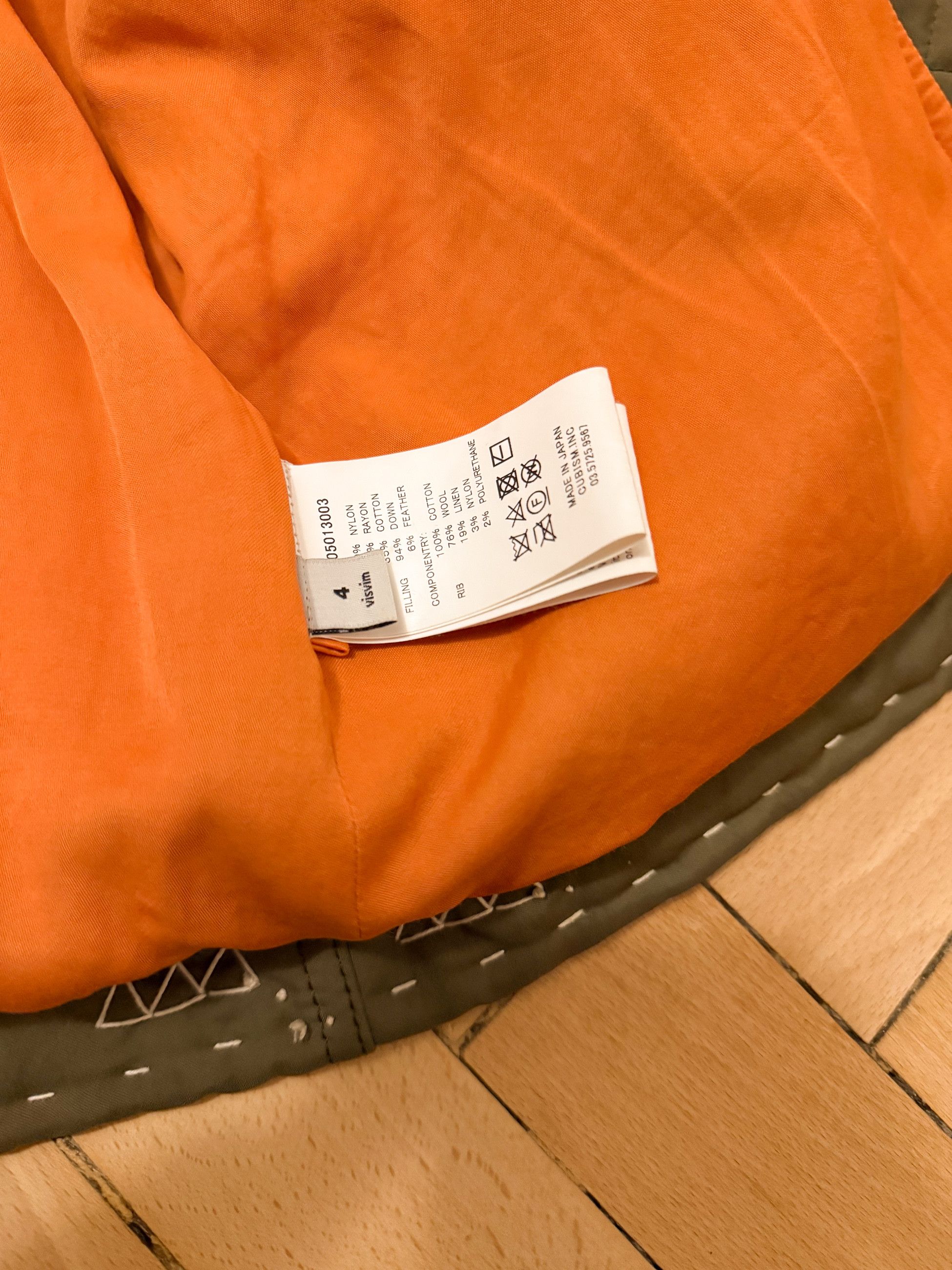 Visvim Visvim MA-1 Down Sanjuro jacket size 4 / XL RARE Size US XL / EU 56 / 4 - 7 Thumbnail