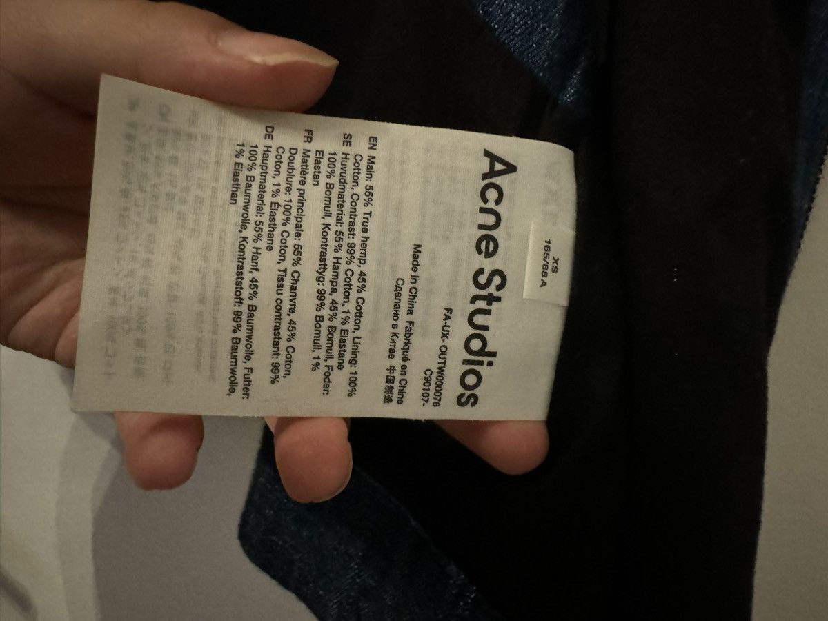 Acne Studios Acne Studios Denim Vest Size US XS / EU 42 / 0 - 2 Thumbnail