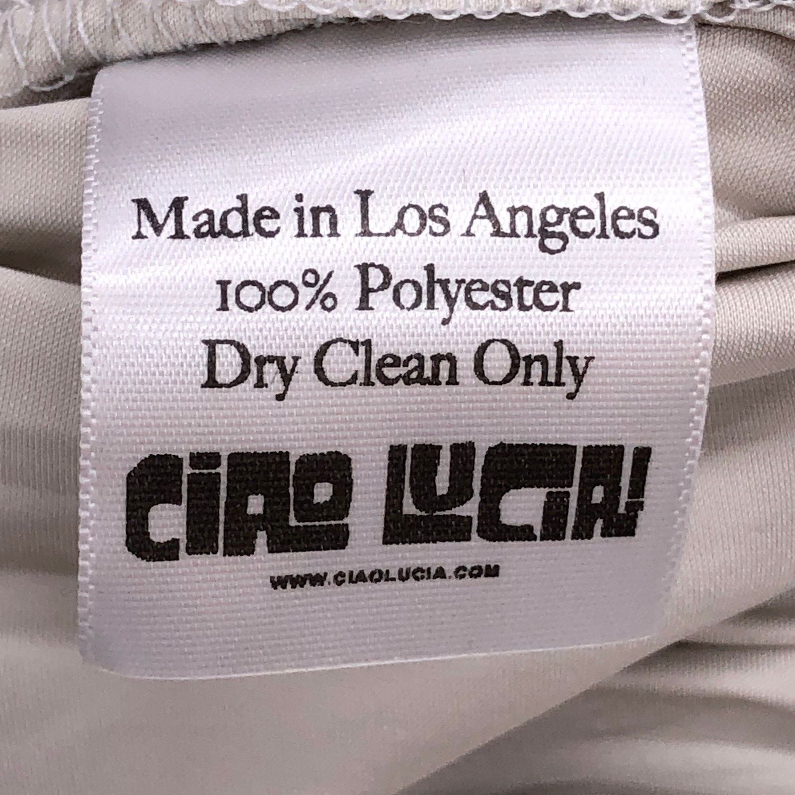 Ciao Lucia Ciao Lucia Top XS Octavia Foiled Satin Cropped Puff Sleeve Size XS / US 0-2 / IT 36-38 - 14 Thumbnail