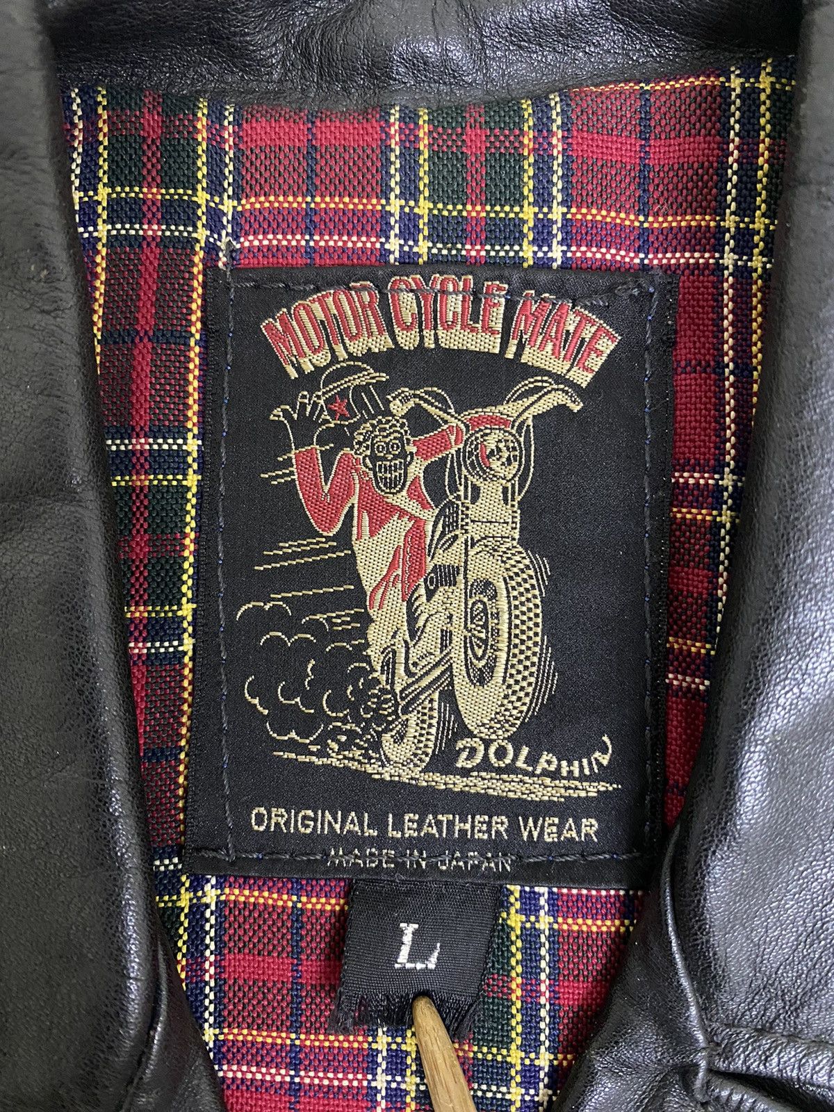 Designer × Japanese Brand MOTORCYCLE MATE / DOLPHIN (Original Leather Wear) Size US L / EU 52-54 / 3 - 21 Thumbnail