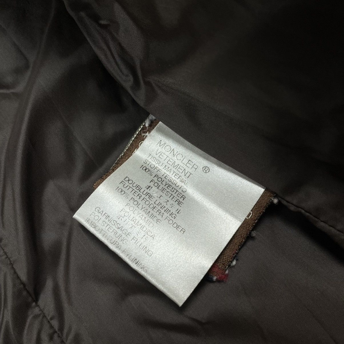 Moncler × Vintage Moncler Jacker Brown Puffer Size L / US 10 / IT 46 - 14 Thumbnail
