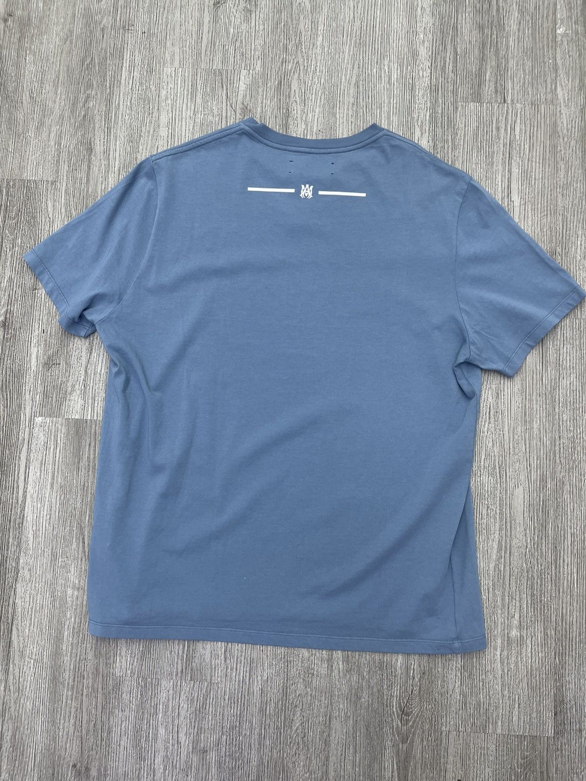 Amiri Amiri MA bar club tee (blue) Size US XL / EU 56 / 4 - 2 Thumbnail