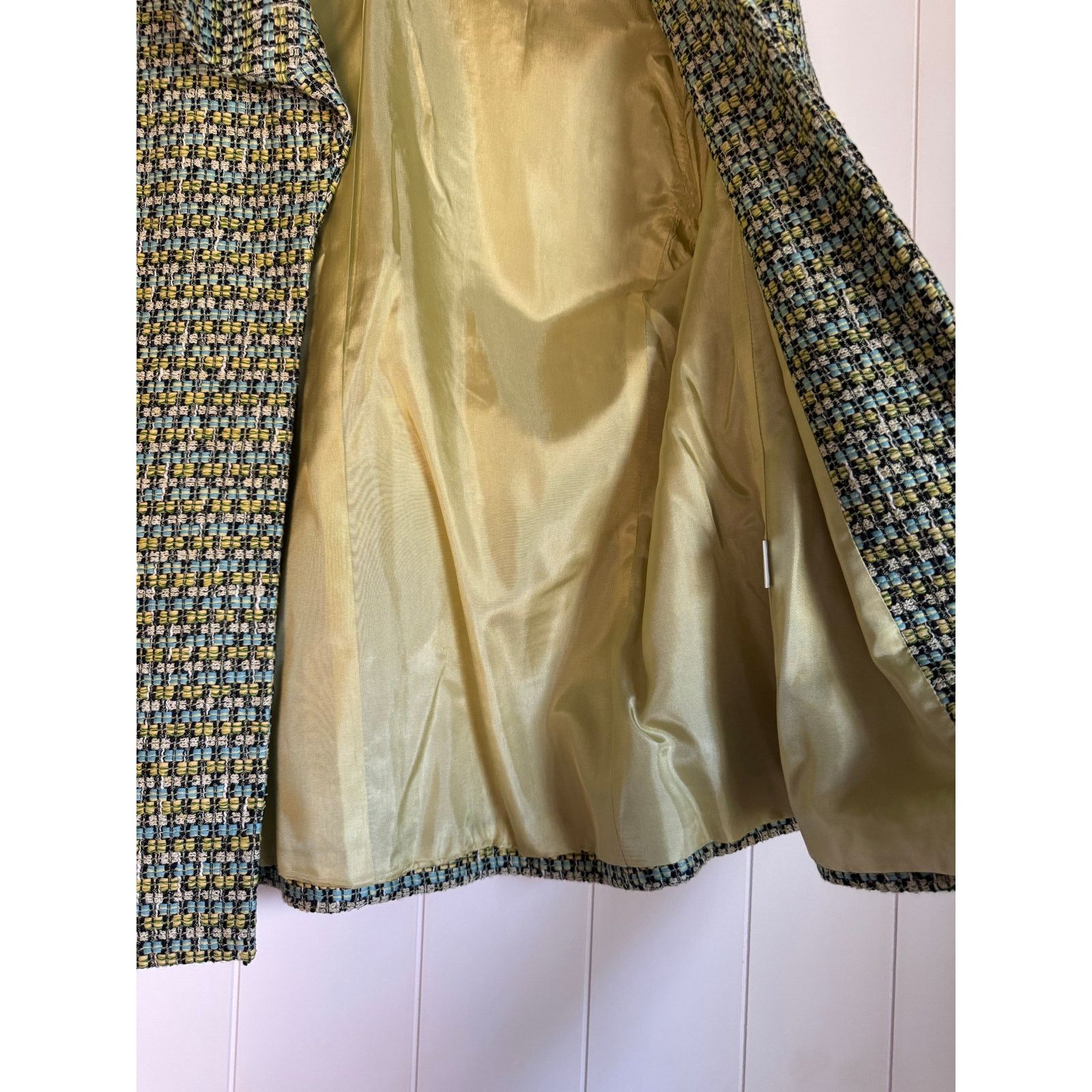 Austin Reed Austin Reed · Tweed Open Blazer · Blue Yellow · Size 14 Size XL / US 12-14 / IT 48-50 - 7 Thumbnail