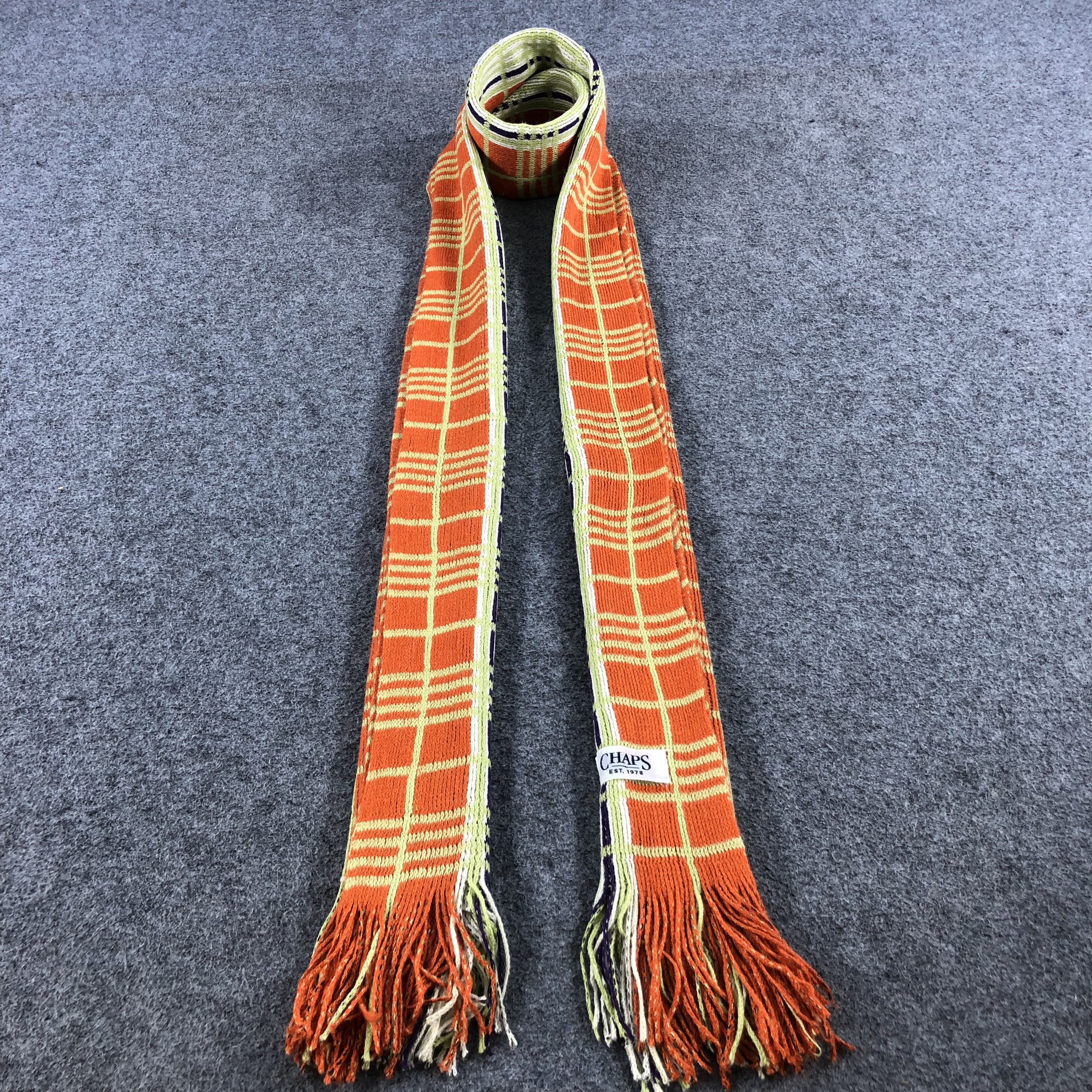 Chaps Chaps Knit Wool Scarf Muffler V622 Size ONE SIZE - 1 Thumbnail