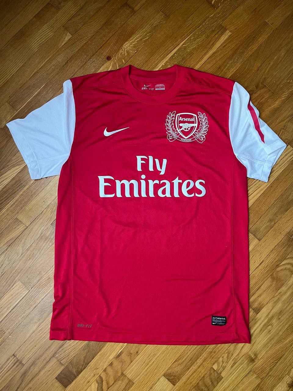 Nike Nike Arsenal FC soccer jersey tee 2011-2012 Size US L / EU 52-54 / 3 - 1 Thumbnail