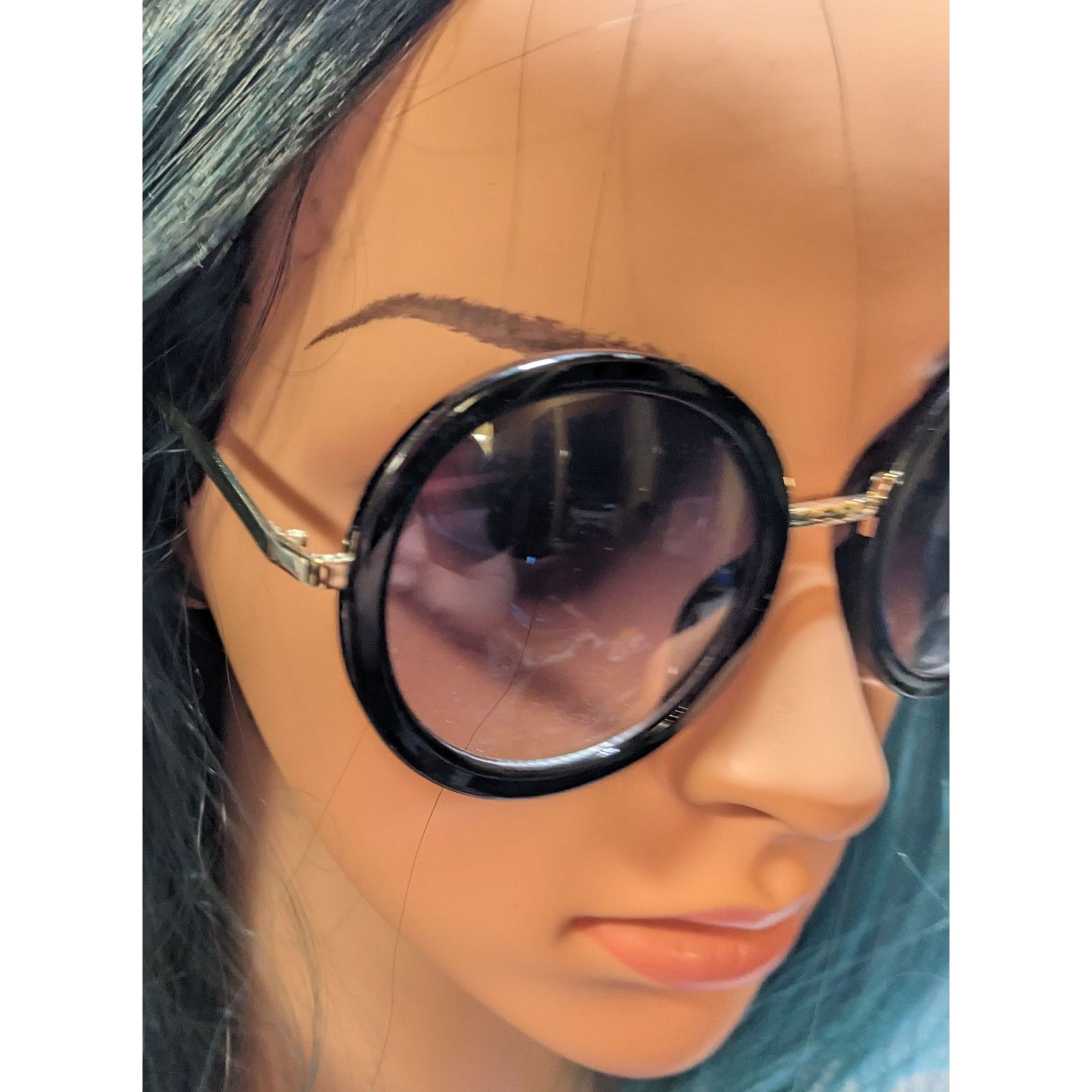 Foster Grant Foster Grant Tyra Vintage Retro Round Sunglasses Size ONE SIZE - 6 Thumbnail