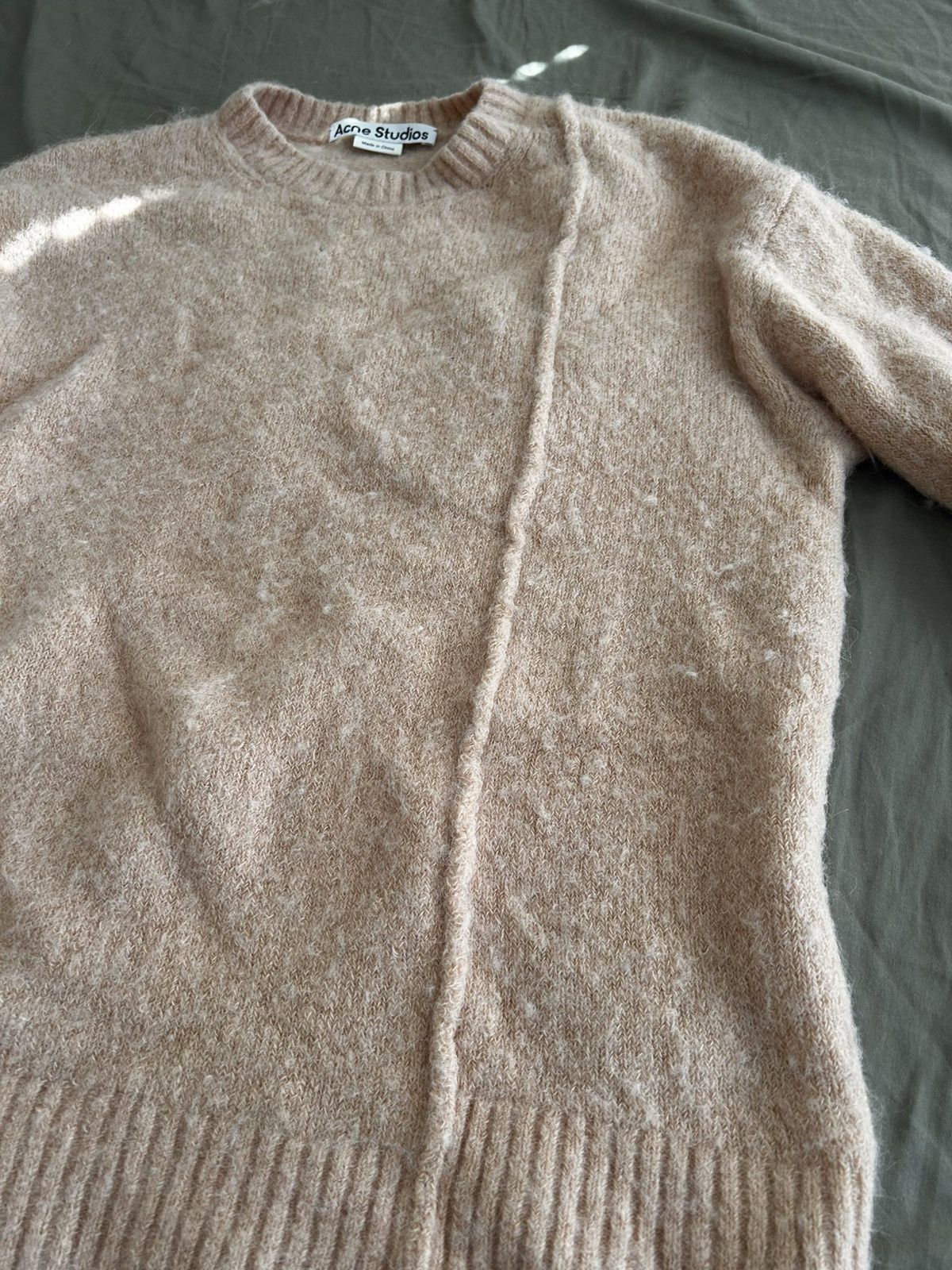 Acne Studios Acne Studios Alpaca Sweater - Light Pink Size US XS / EU 42 / 0 - 3 Thumbnail