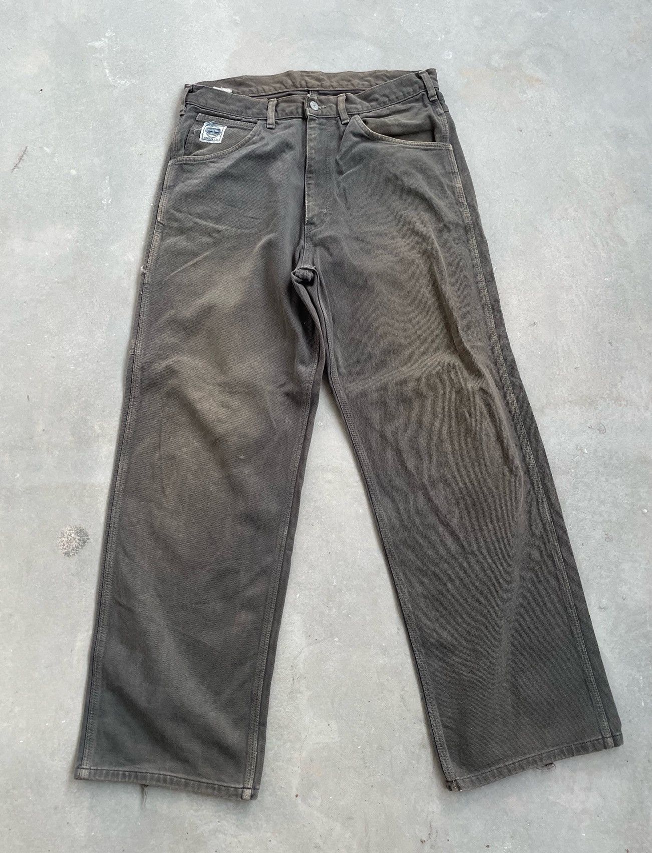 Carhartt VINTAGE CARHARTT WELL WORN CARPENTER PANT Size US 34 / EU 50 - 1 Thumbnail