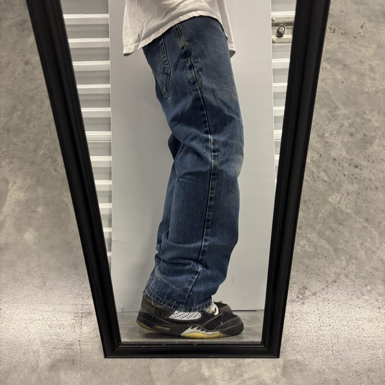 Carhartt × Vintage Crazy Vintage Y2K/2000s Grunge Dark Wash Carhartt Workwear Denim Jeans! Size US 30 / EU 46 - 2 Thumbnail