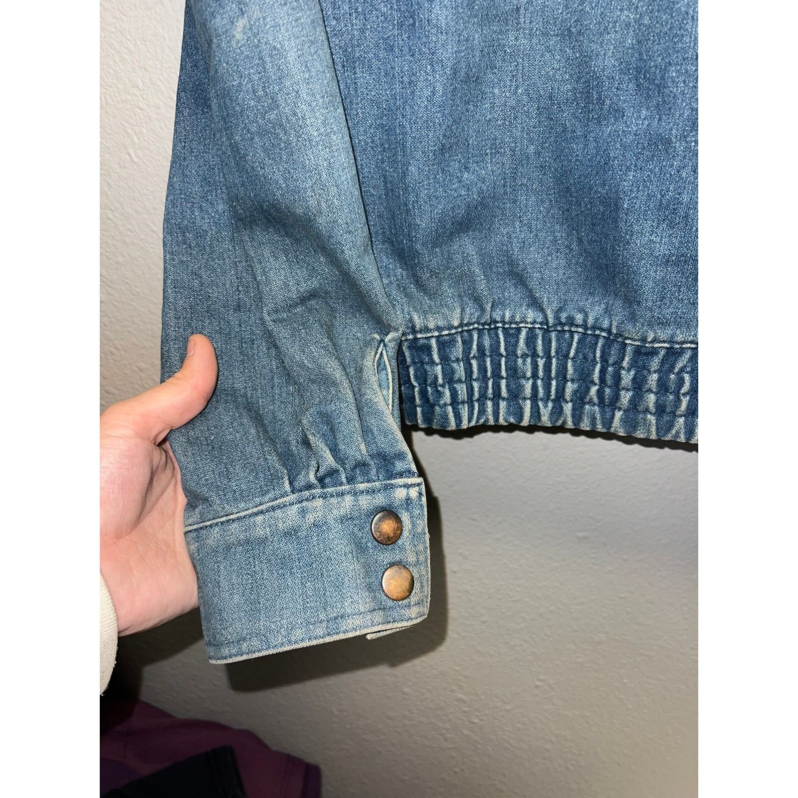 Vintage Womens Vintage Sergio Valente Denim Jacket Button Up 90s l Size L / US 10 / IT 46 - 11 Thumbnail