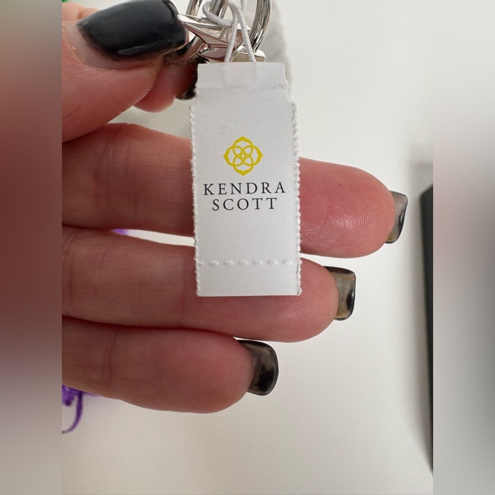 Kendra Scott Kendra Scott Silver Ring lightning bolts pattern NWT Size ONE SIZE - 3 Thumbnail