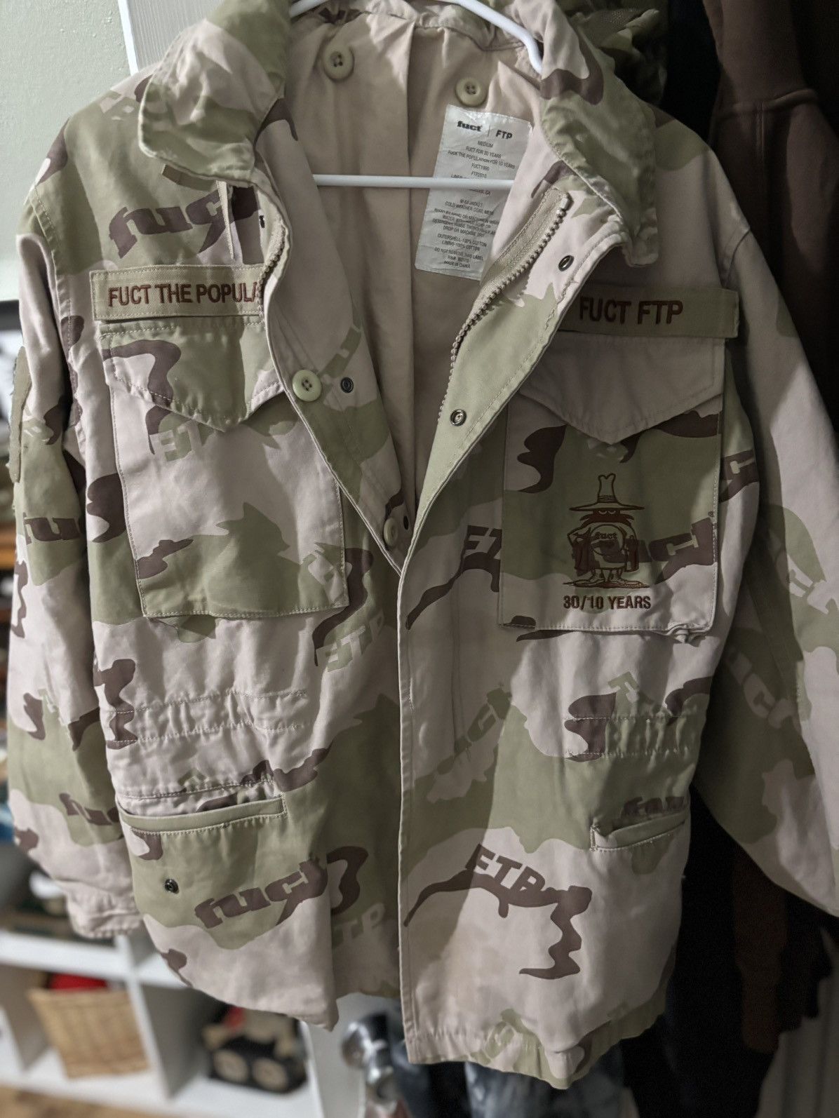 FUCT × Fuck The Population FTP/FUCT Camo Cold weather LVL3 Size US M / EU 48-50 / 2 - 2 Thumbnail