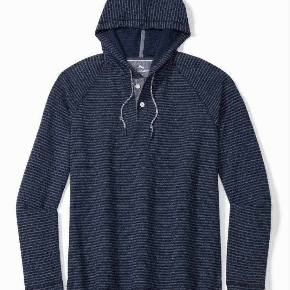 Tommy Bahama Tommy Bahama Stinson Stripe Hoodie - NWT (New) Size US S / EU 44-46 / 1 - 4 Thumbnail